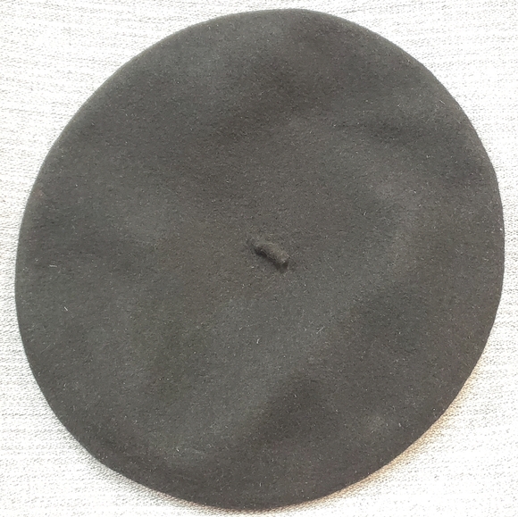 Basque | Accessories | Authentic Black Jaxon Virgin Wool Basque Beret ...
